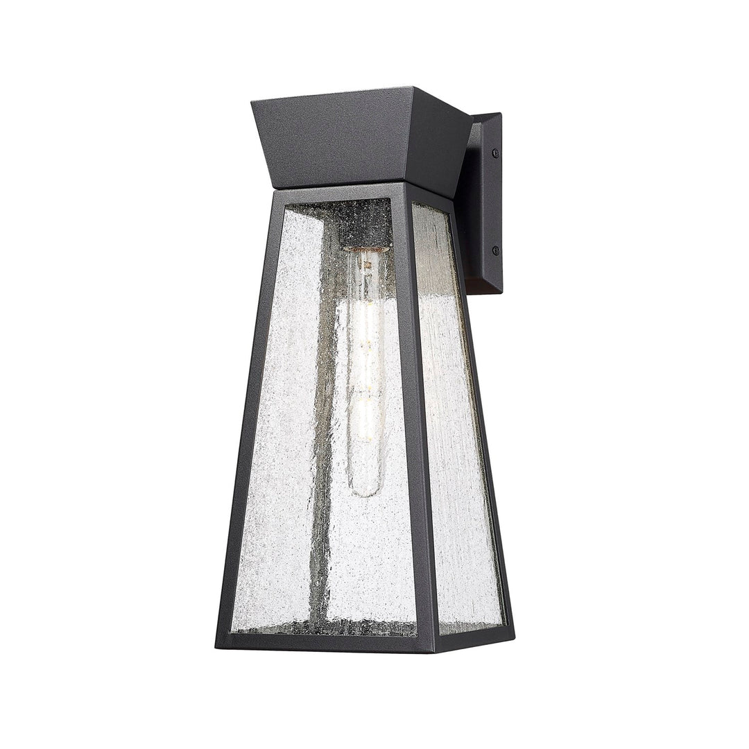 Collection 1-Light 17" Outdoor Wall Light Black by Artcraft