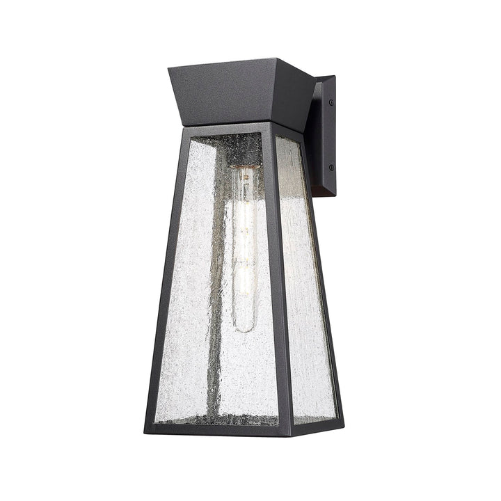 Collection 1-Light 17" Outdoor Wall Light Black by Artcraft