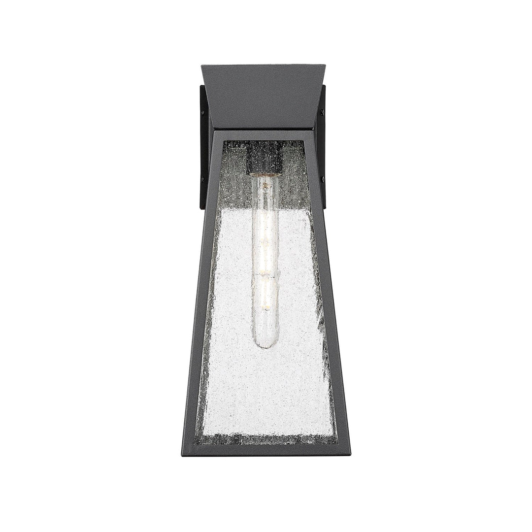 Collection 1-Light 17" Outdoor Wall Light Black