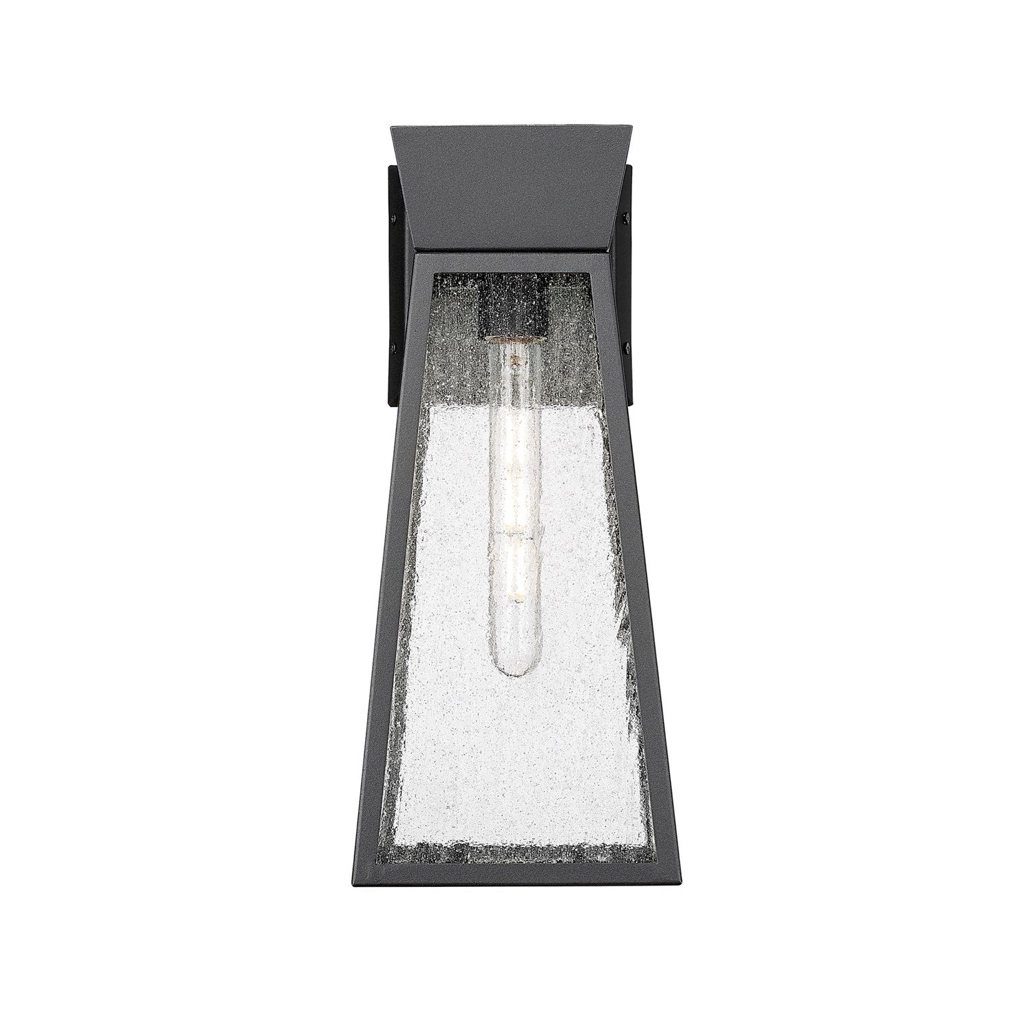 Collection 1-Light 17" Outdoor Wall Light Black