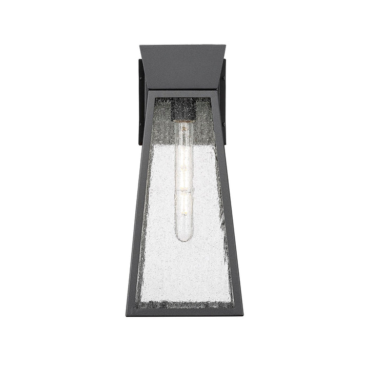Collection 1-Light 17" Outdoor Wall Light Black