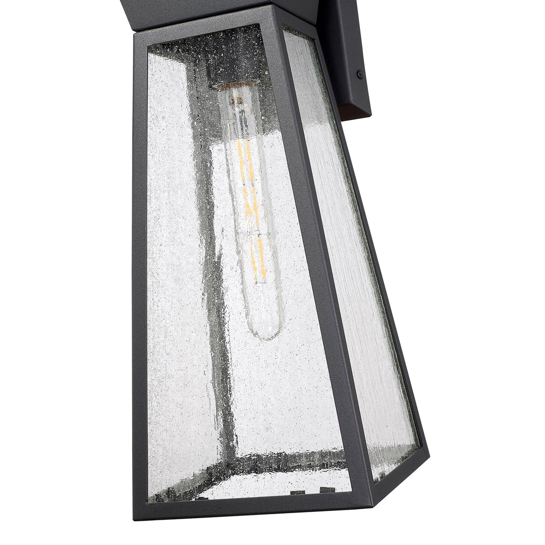 Collection 1-Light 17" Outdoor Wall Light Black