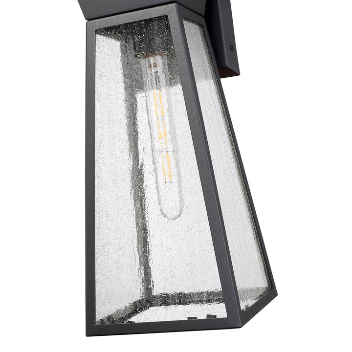 Collection 1-Light 17" Outdoor Wall Light Black