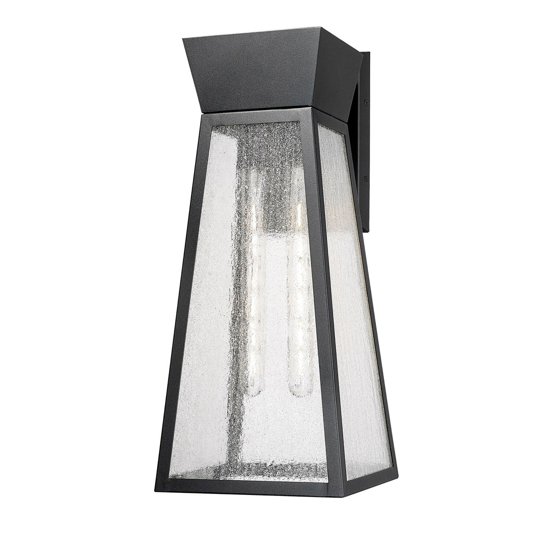 Collection 2-Light Outdoor Wall Light Black by Artcraft