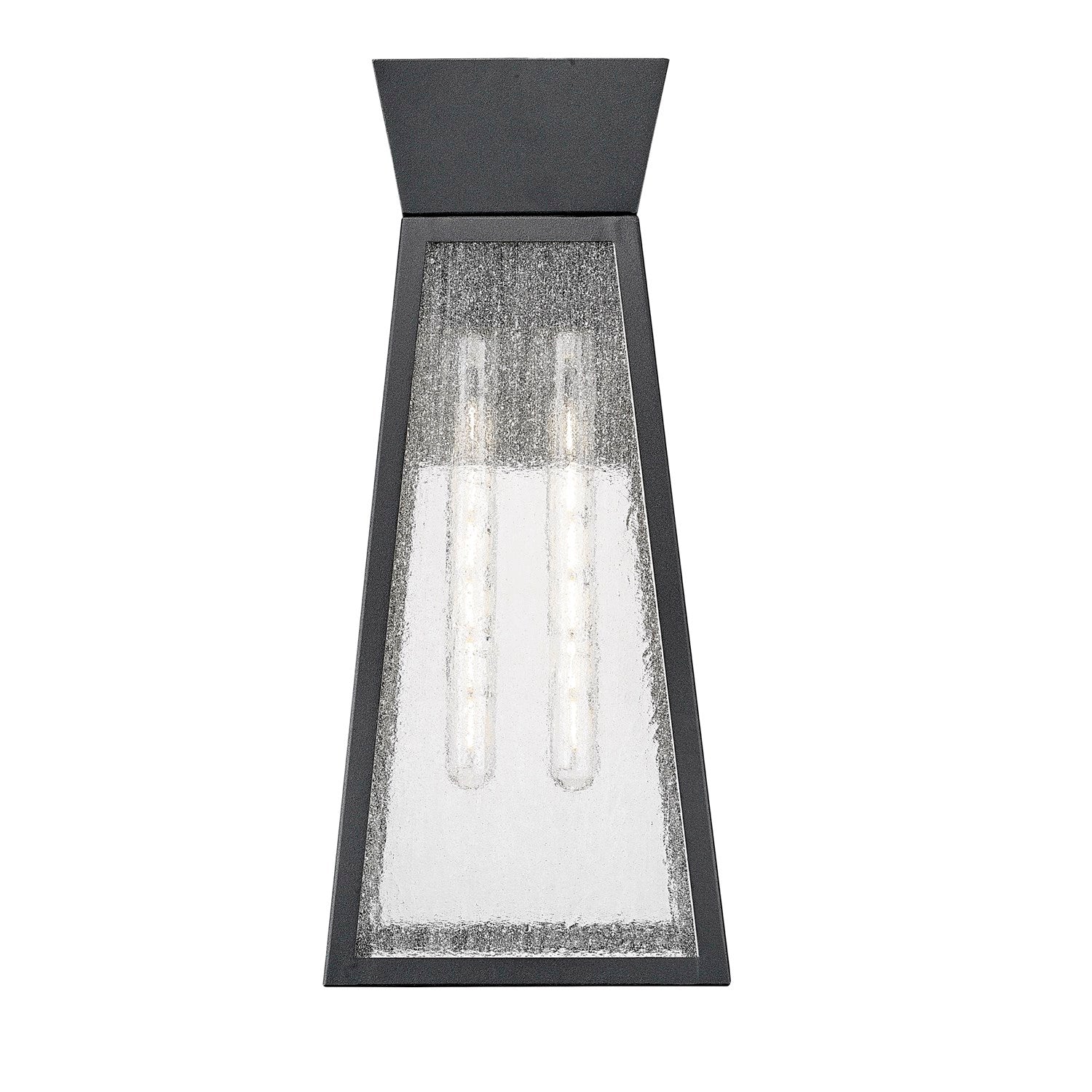 Collection 2-Light Outdoor Wall Light Black