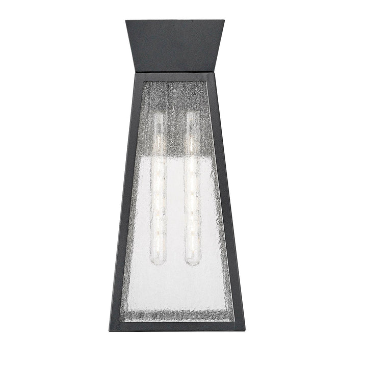 Collection 2-Light Outdoor Wall Light Black