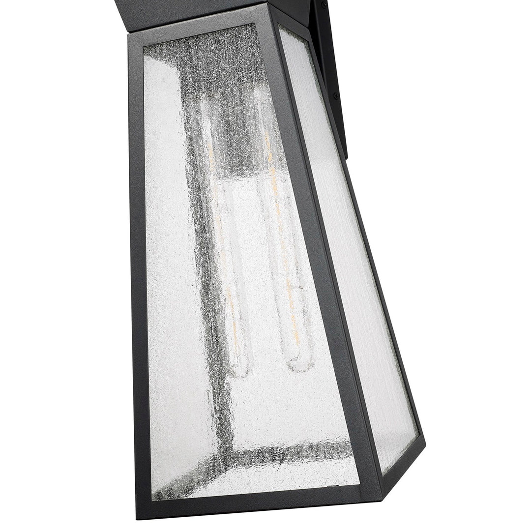 Collection 2-Light Outdoor Wall Light Black