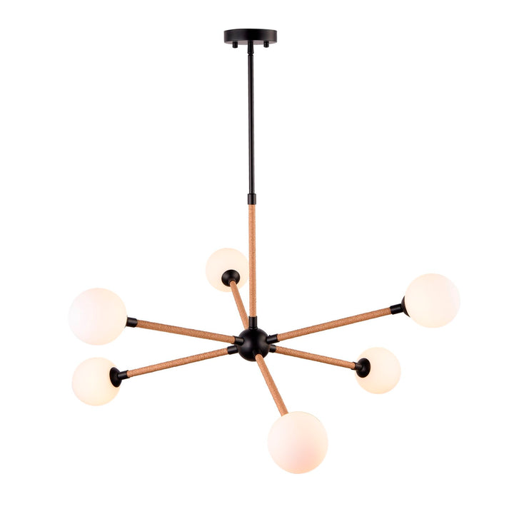 Collection 6-Light Chandelier Black