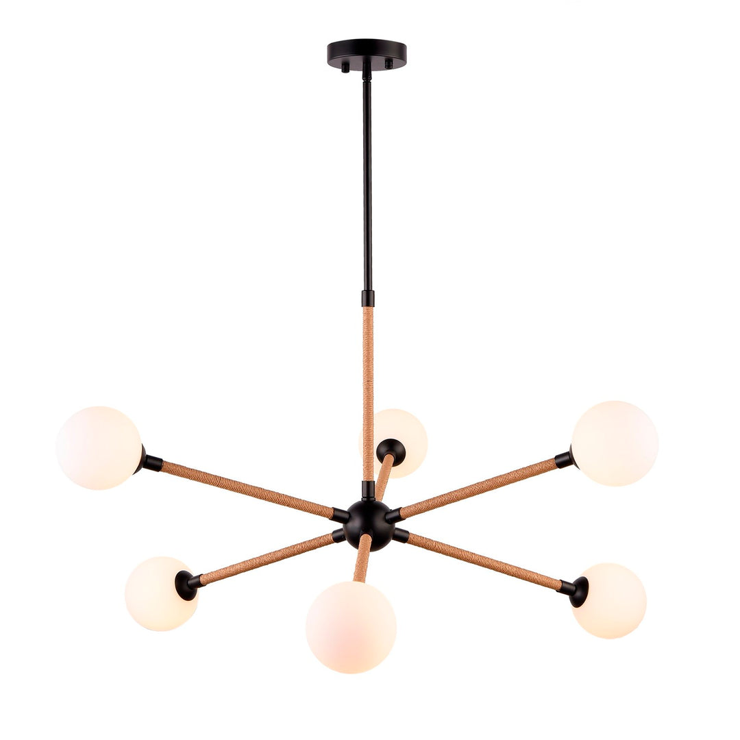 Collection 6-Light Chandelier Black