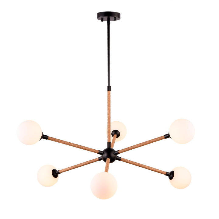 Collection 6-Light Chandelier Black