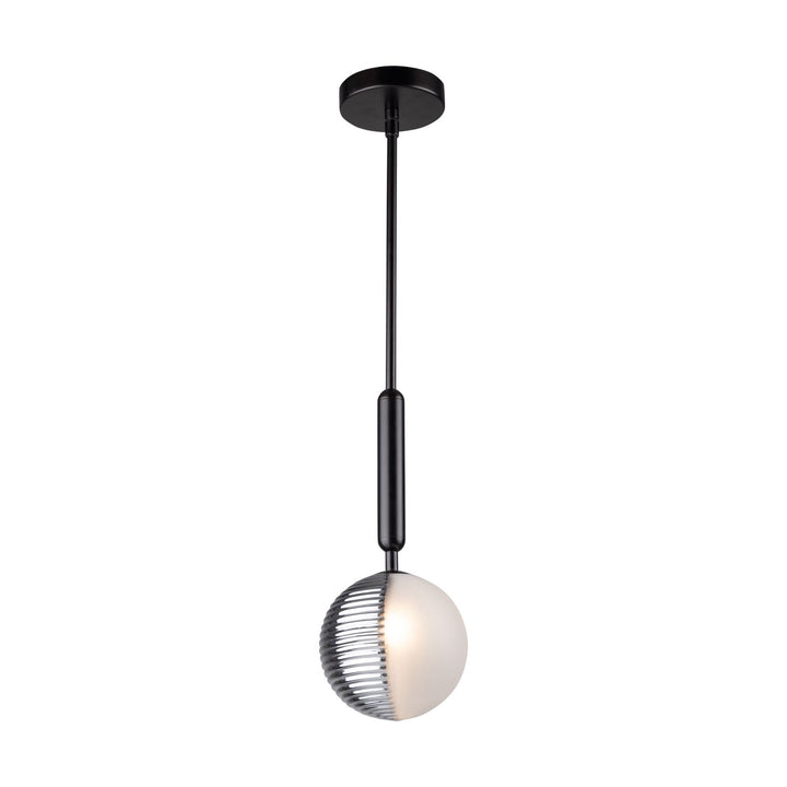 Collection 1-Light Pendant Black by Artcraft