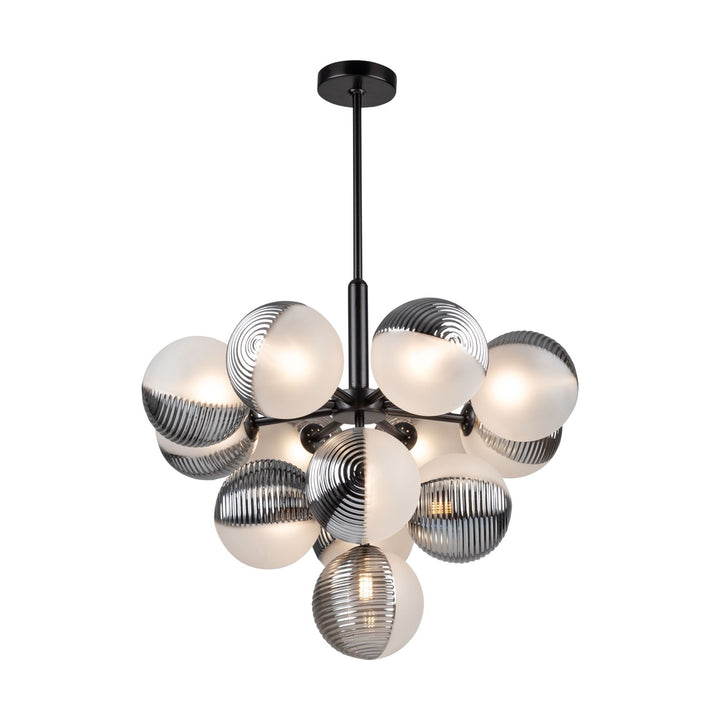Collection 13-Light Chandelier Black by Artcraft