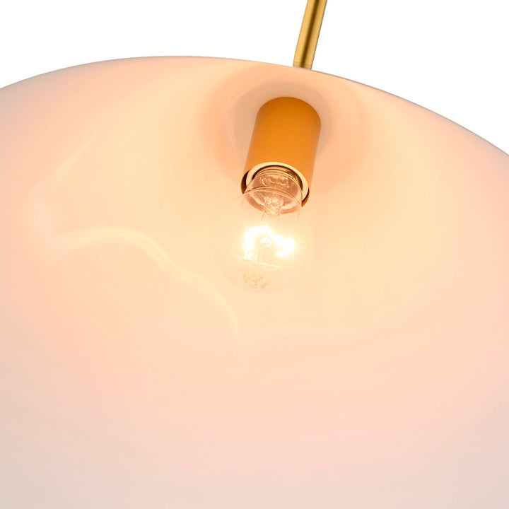 Collection 1-Light Pendant Brass And Black