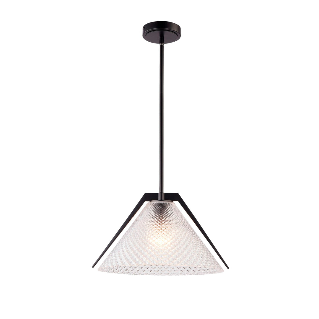 Collection 1-Light Pendant Black by Artcraft