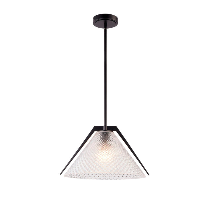 Collection 1-Light Pendant Black by Artcraft