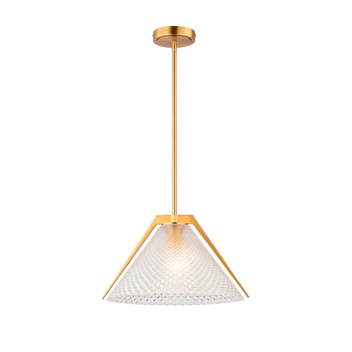 Collection 1-Light Pendant Brass by Artcraft