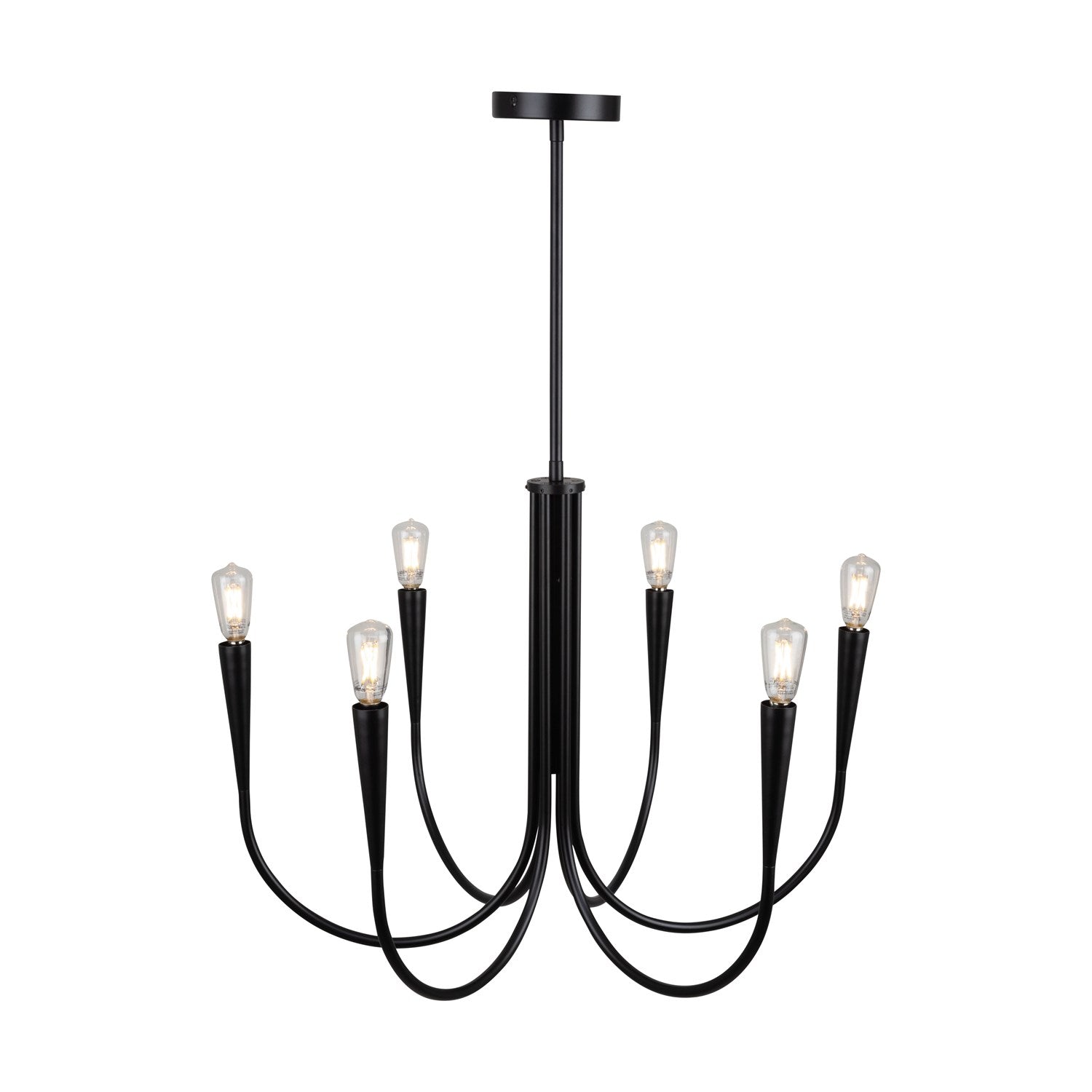 Collection 6-Light Chandelier Black