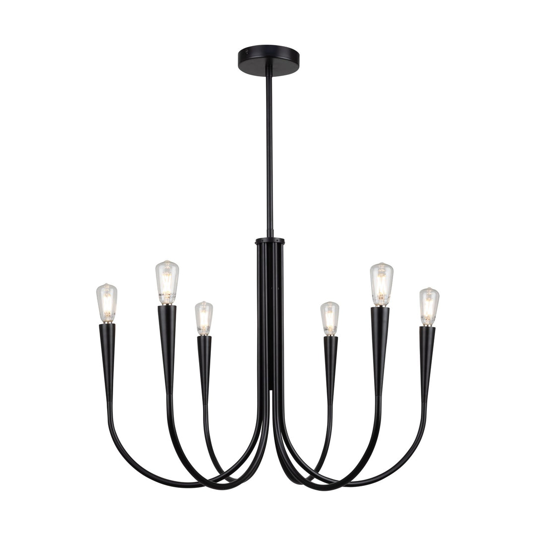 Collection 6-Light Chandelier Black