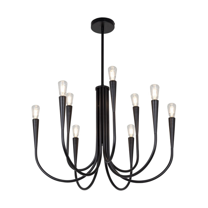 Collection 9-Light Chandelier Black