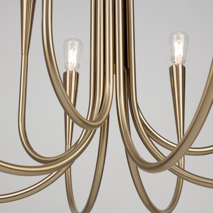 Collection 9-Light Chandelier Brass