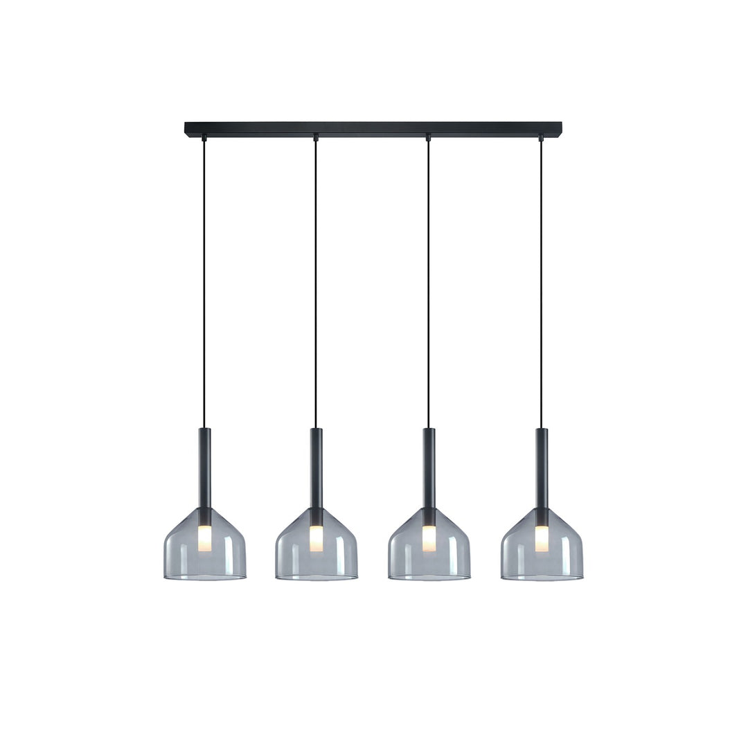 Collection 4-Light Island/Pool Table Black by Artcraft