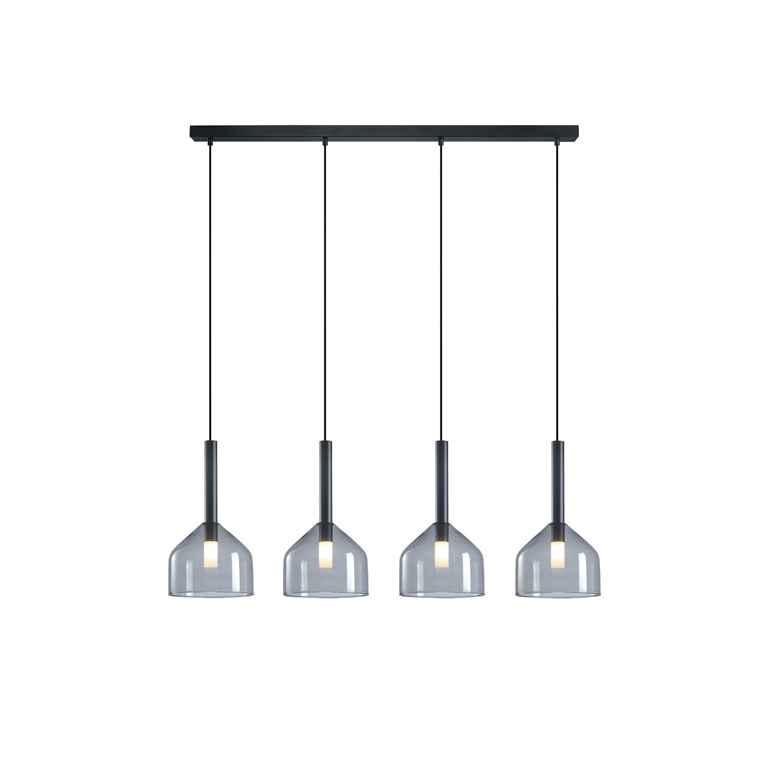 Collection 4-Light Island/Pool Table Black by Artcraft