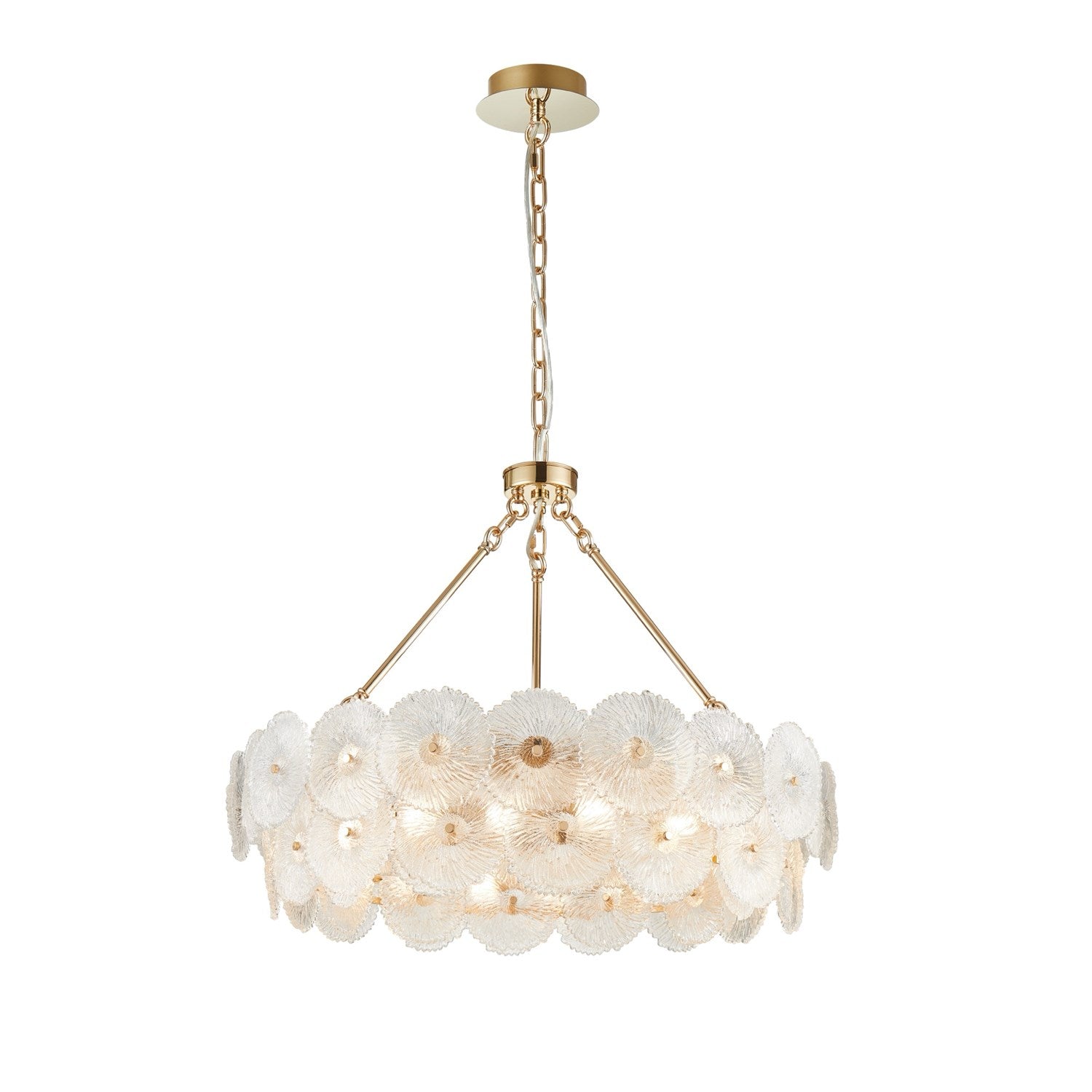 Collection 18-Light 31.5" Chandelier Brass by Artcraft