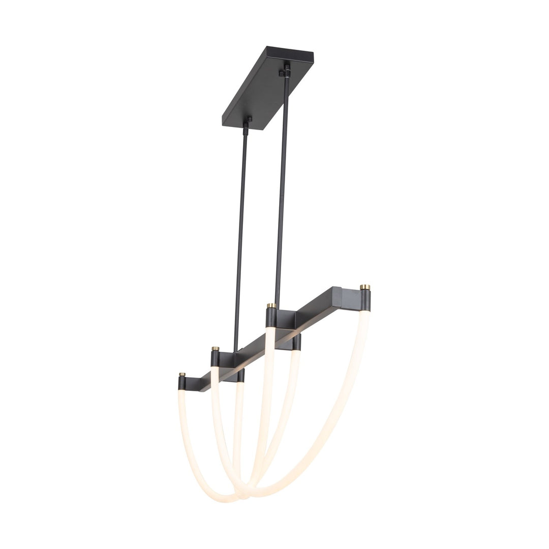 Collection Island Light Black And Brushed Brass