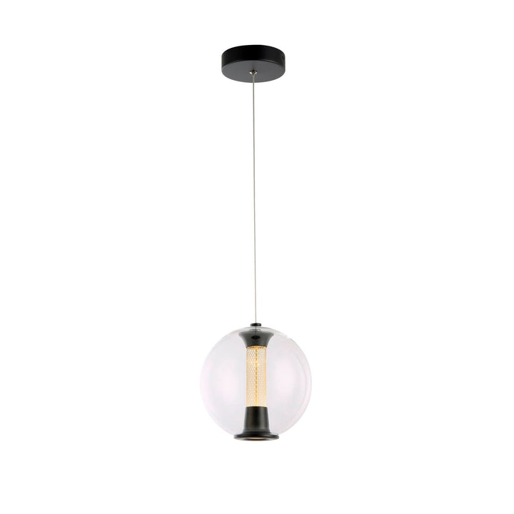 Collection 1-Light Pendant Black by Artcraft