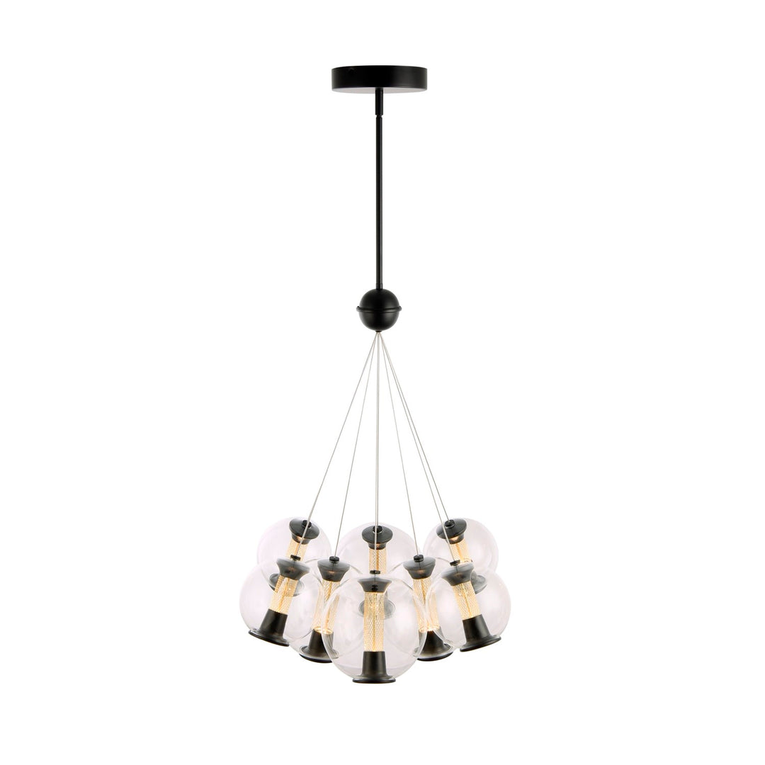 Collection 8-Light Chandelier Black