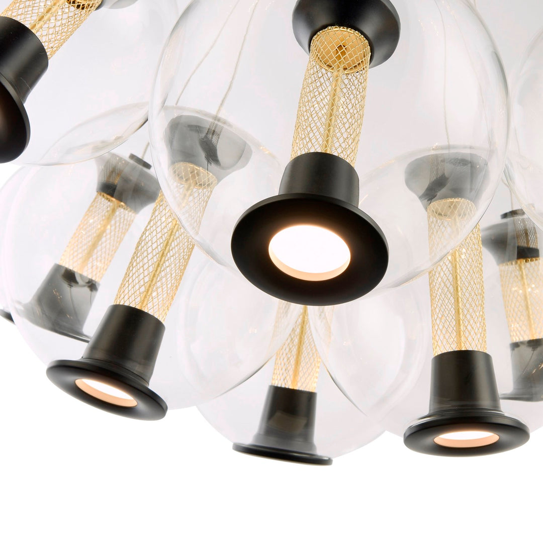 Collection 8-Light Chandelier Black