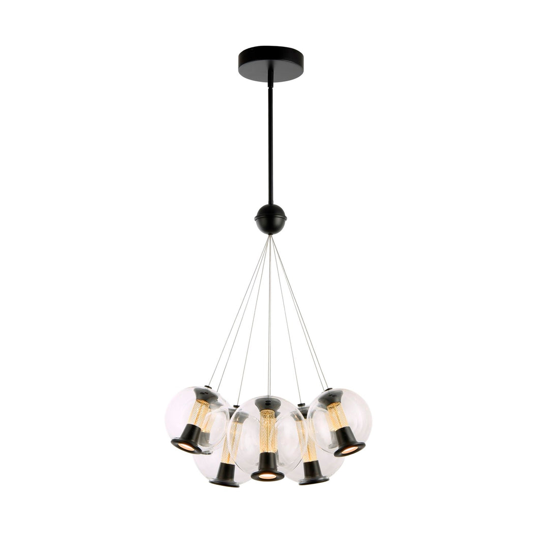 Collection 8-Light Chandelier Black