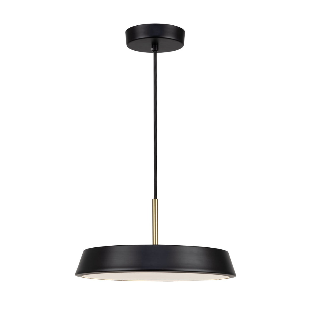 Collection 1-Light 12" Pendant Black