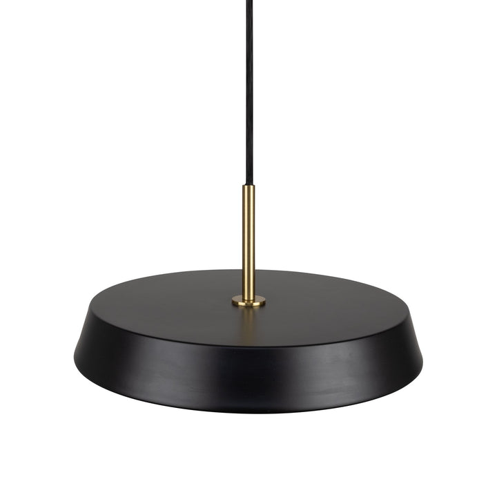 Collection 1-Light 12" Pendant Black