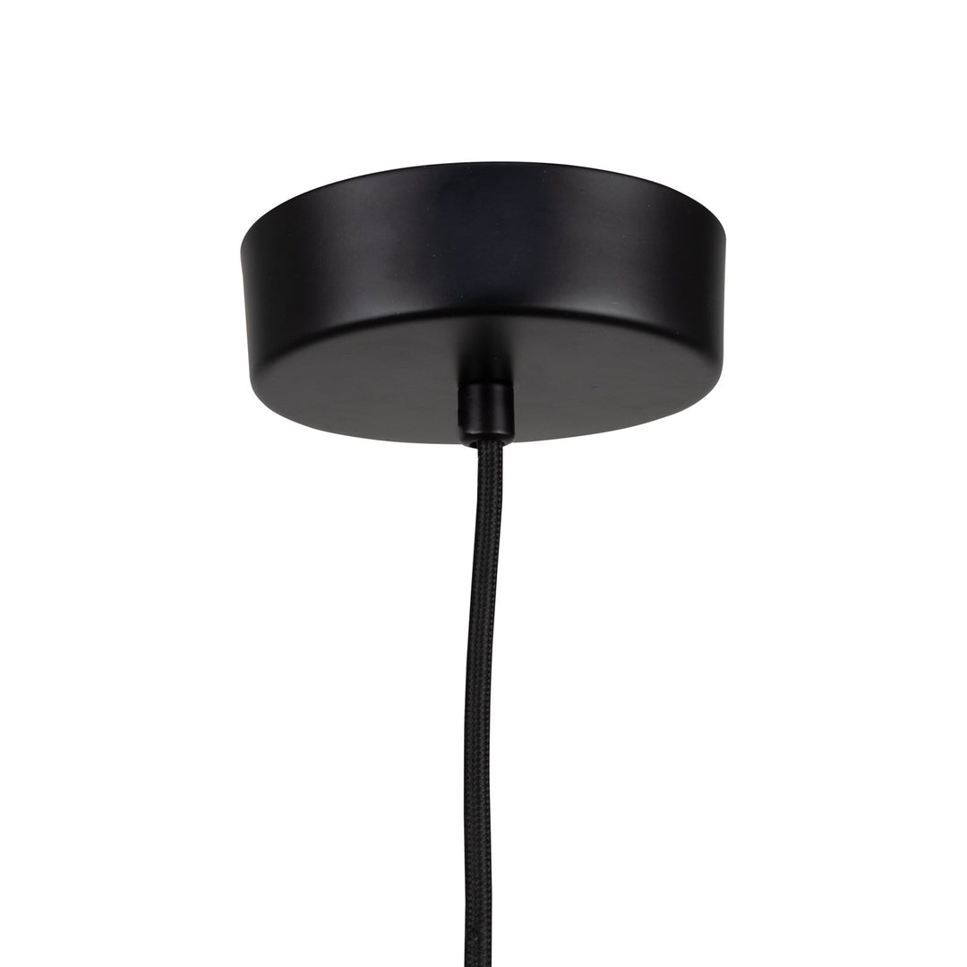 Collection 1-Light 12" Pendant Black