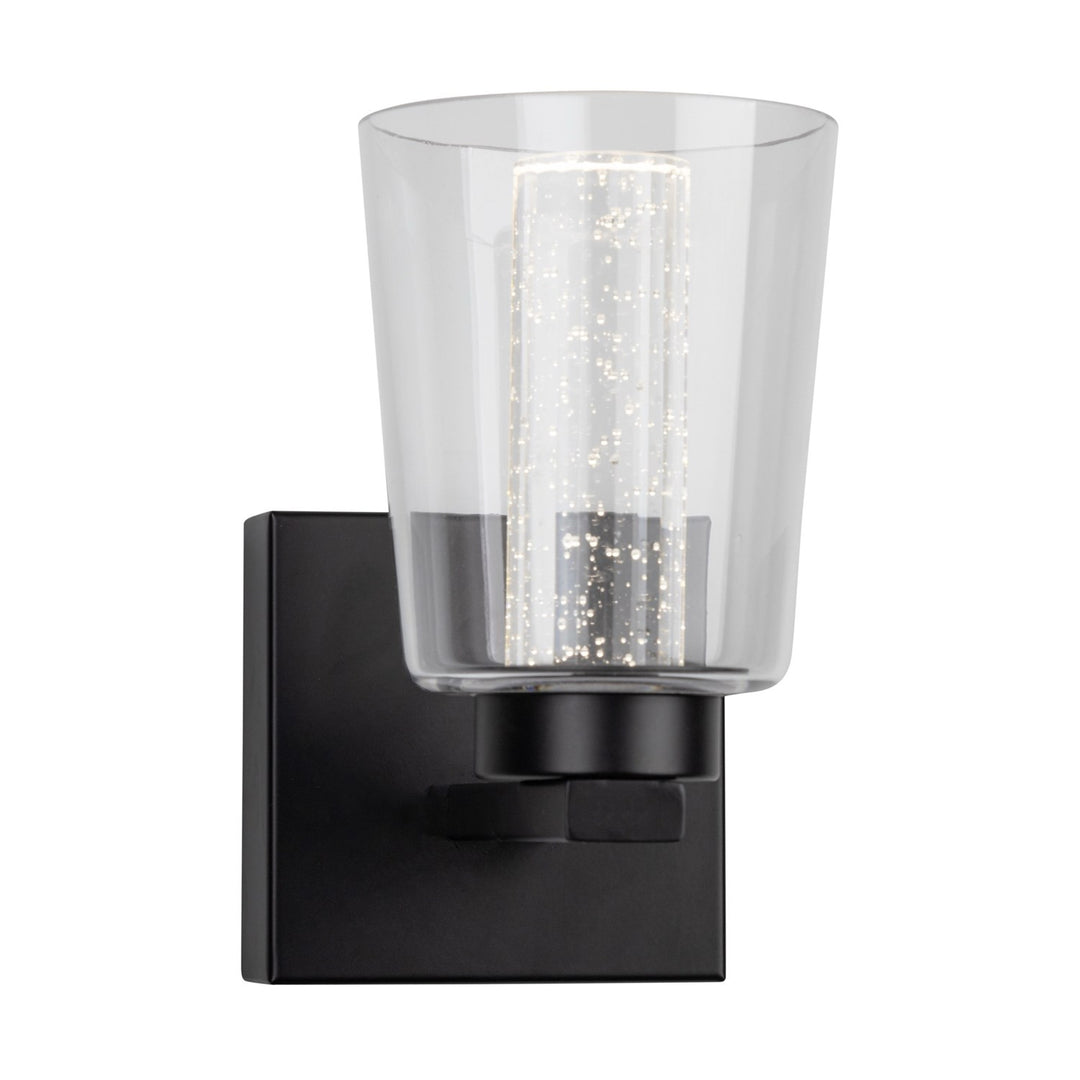 Collection 1-Light Bathroom Black by Artcraft