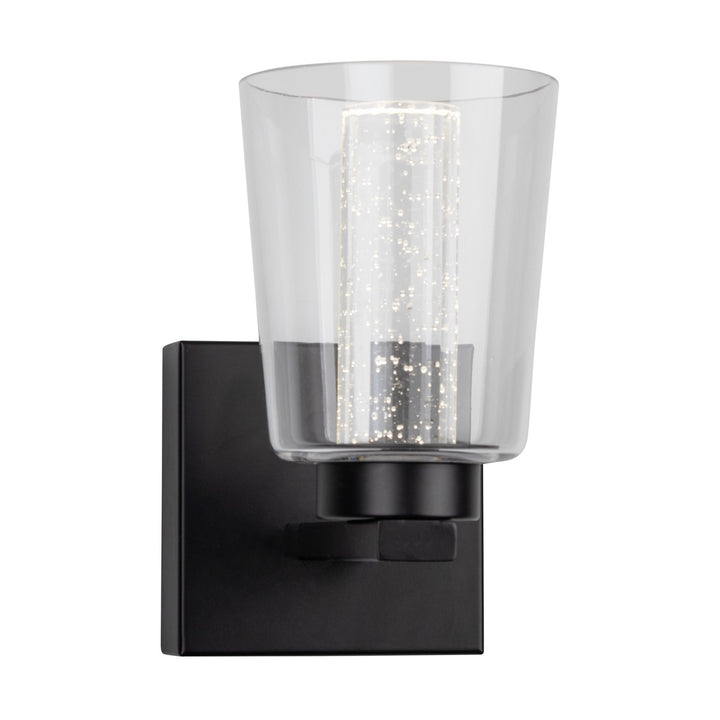 Collection 1-Light Bathroom Black by Artcraft
