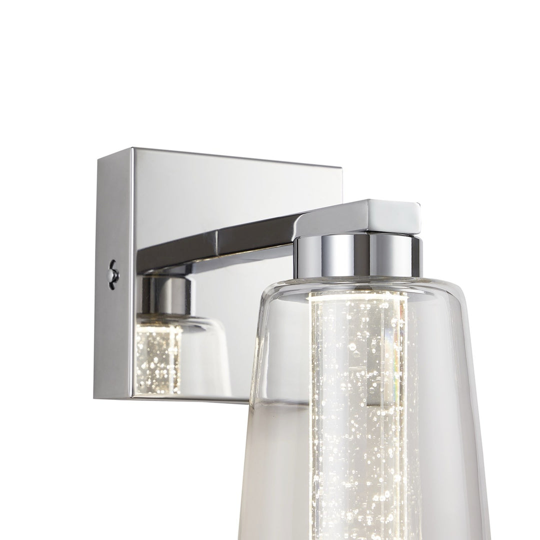 Collection 1-Light Bathroom Sconce Chrome