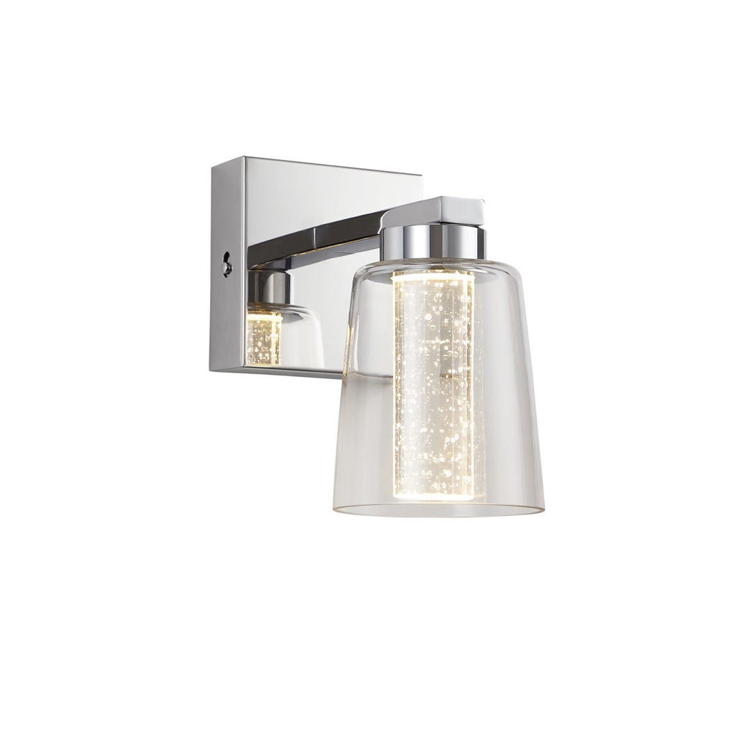 Collection 1-Light Bathroom Sconce Chrome