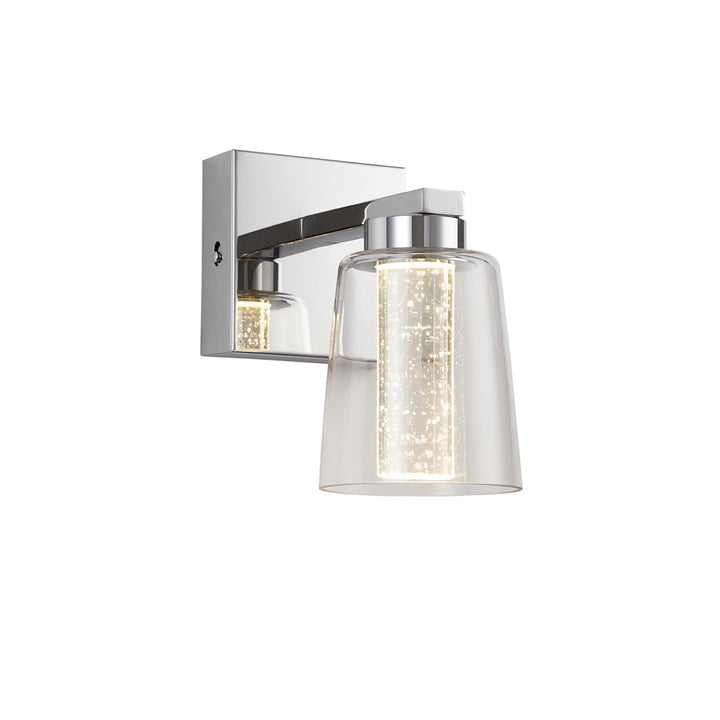 Collection 1-Light Bathroom Sconce Chrome