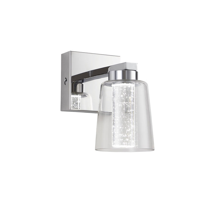 Collection 1-Light Bathroom Sconce Chrome