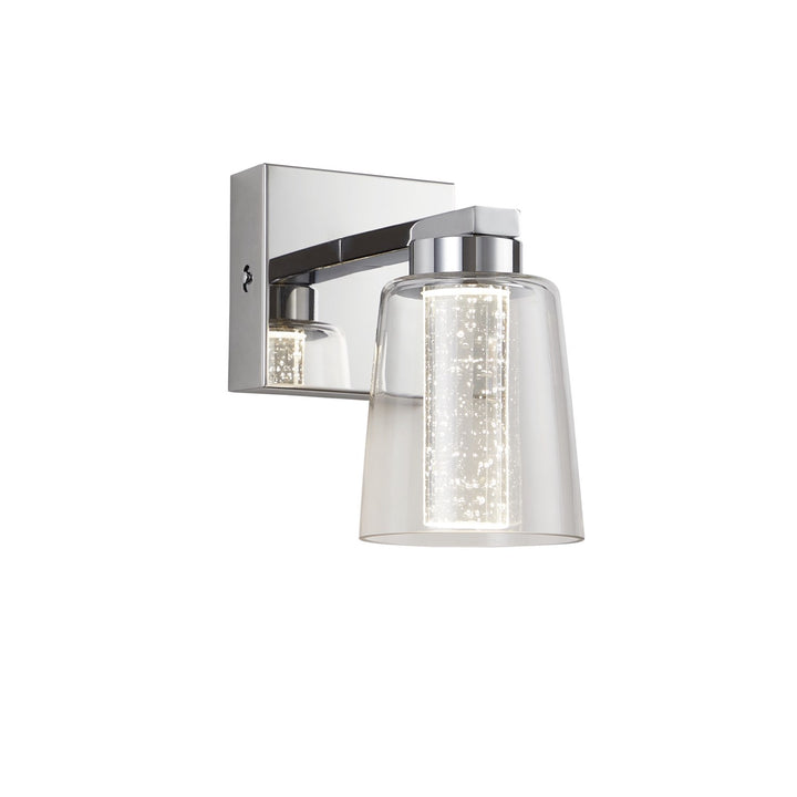 Collection 1-Light Bathroom Sconce Chrome