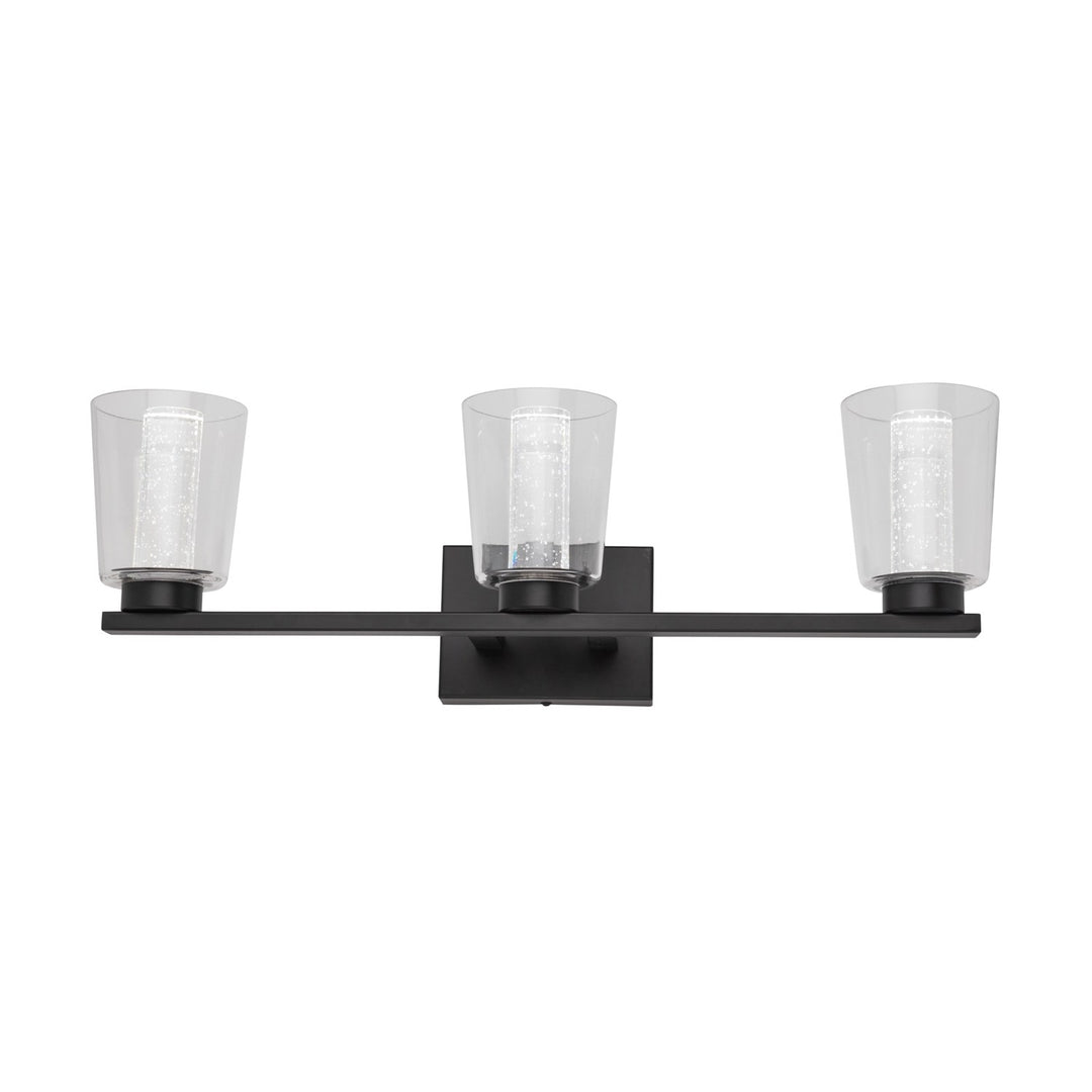 Collection 3-Light Bathroom Vanity Fixture Black
