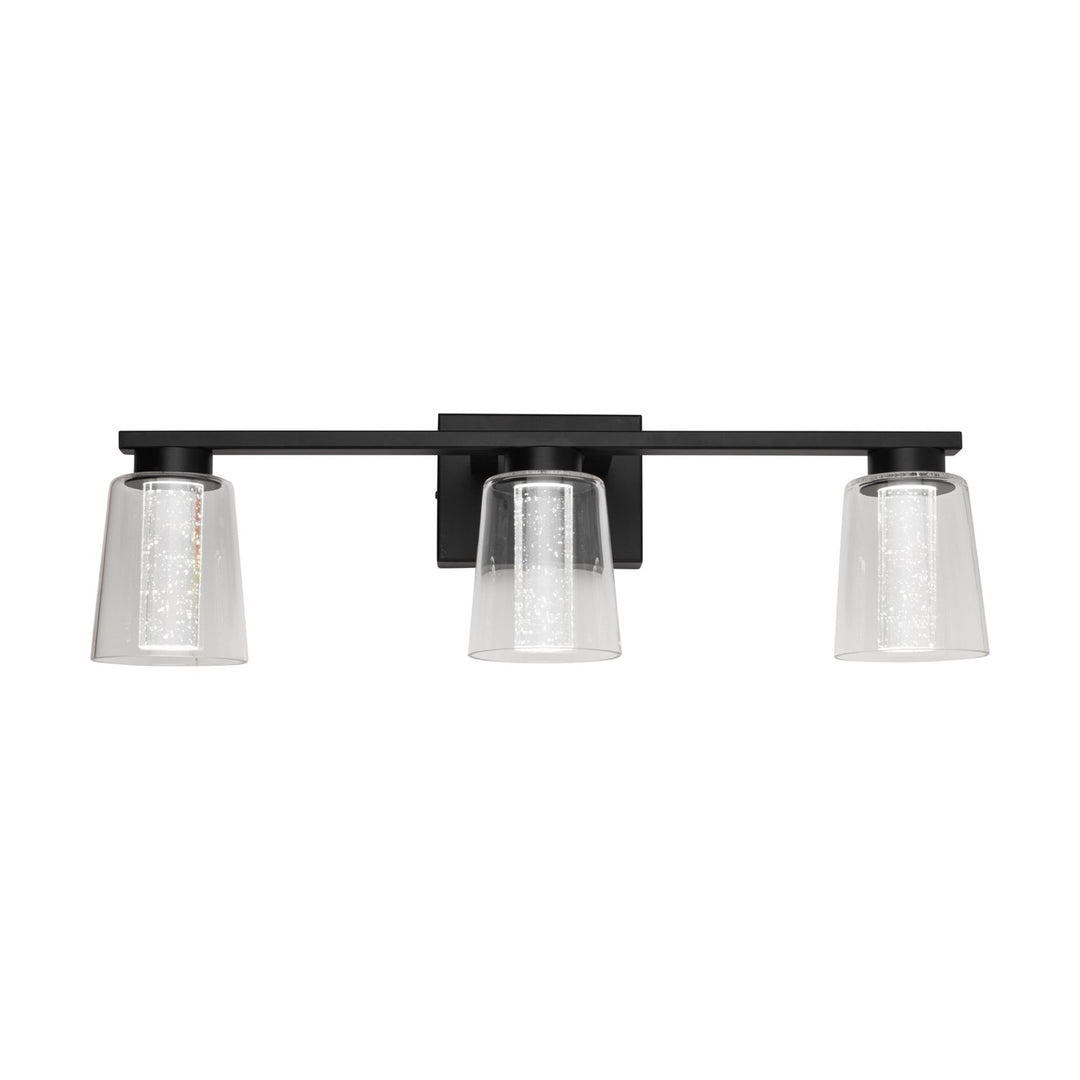 Collection 3-Light Bathroom Vanity Fixture Black