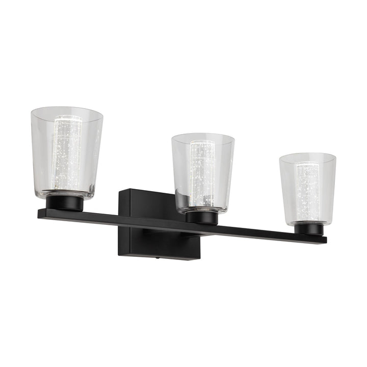 Collection 3-Light Bathroom Vanity Fixture Black