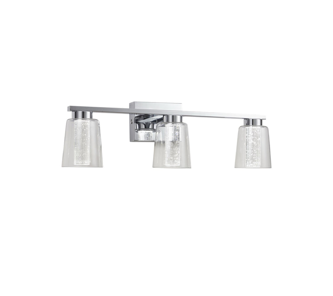 Collection 3-Light Bathroom Vanity Fixture Chrome by Artcraft