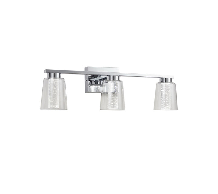 Collection 3-Light Bathroom Vanity Fixture Chrome by Artcraft