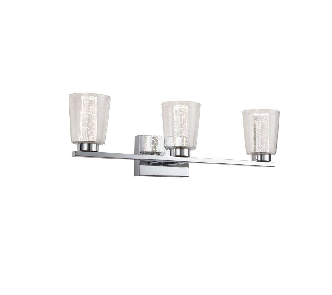 Collection 3-Light Bathroom Vanity Fixture Chrome