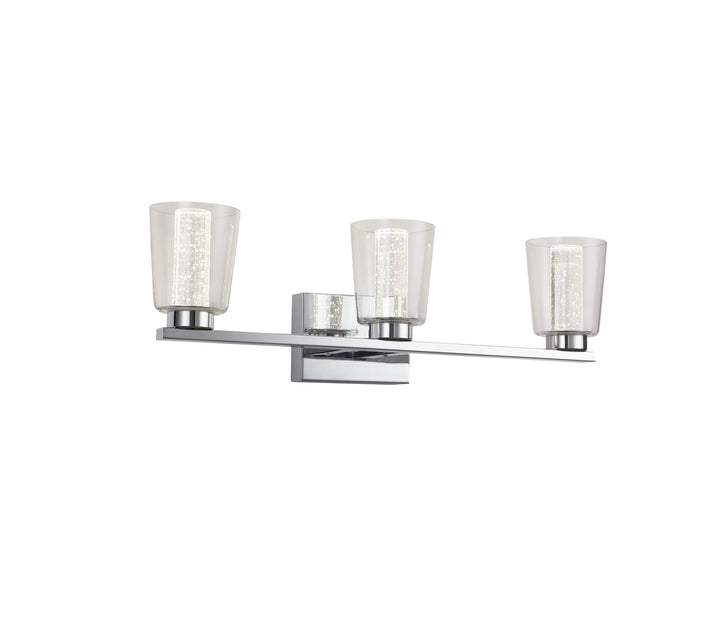 Collection 3-Light Bathroom Vanity Fixture Chrome