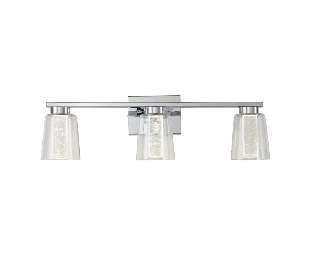 Collection 3-Light Bathroom Vanity Fixture Chrome